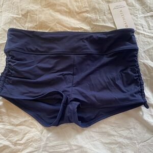 Athleta Sand Sprint Swim Shorts, NWT, Size Medium, Navy